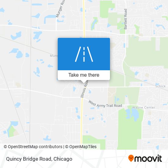 Mapa de Quincy Bridge Road
