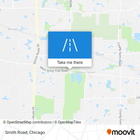 Mapa de Smith Road