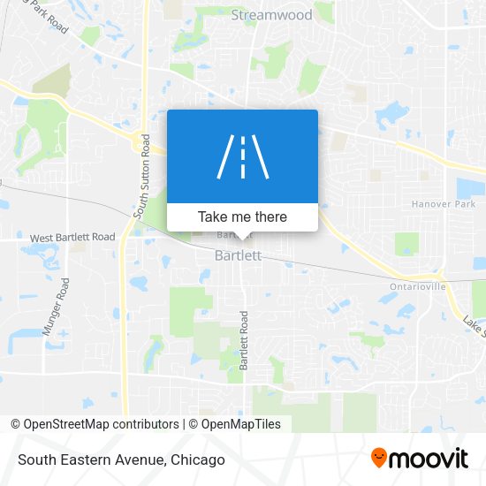 Mapa de South Eastern Avenue