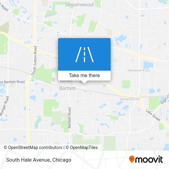 Mapa de South Hale Avenue