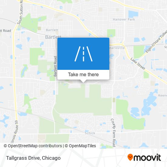 Tallgrass Drive map