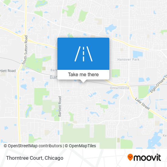 Thorntree Court map