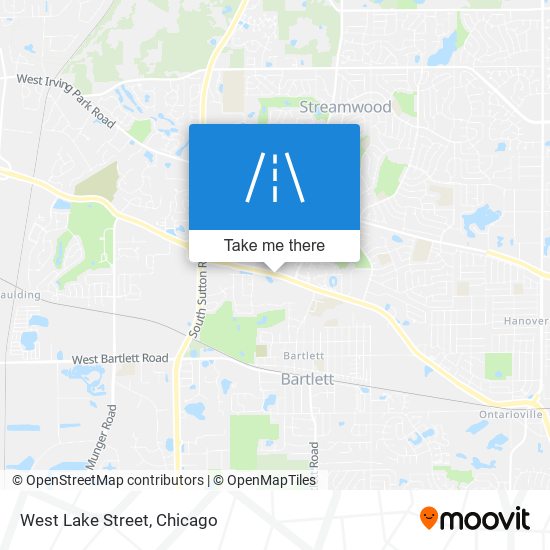 Mapa de West Lake Street