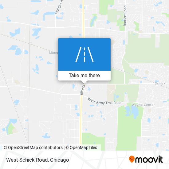 Mapa de West Schick Road