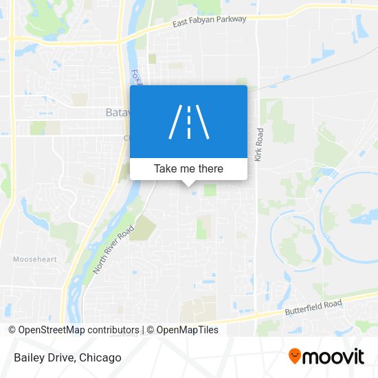 Bailey Drive map