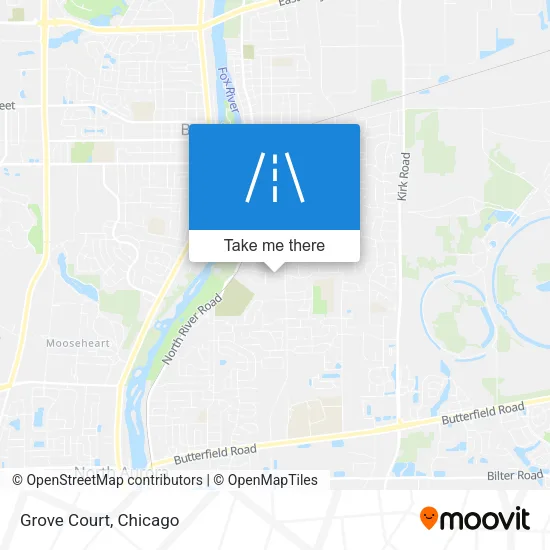 Grove Court map