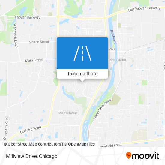 Millview Drive map