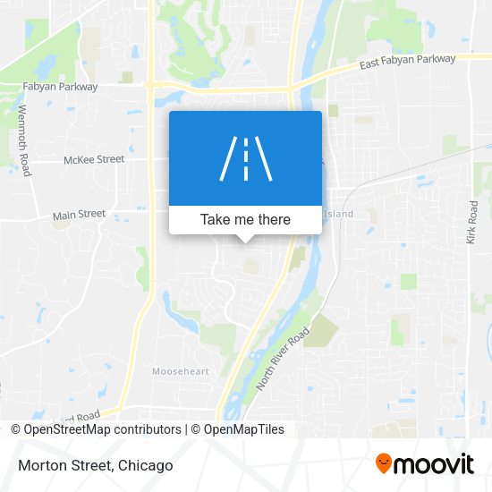 Mapa de Morton Street