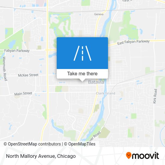 Mapa de North Mallory Avenue