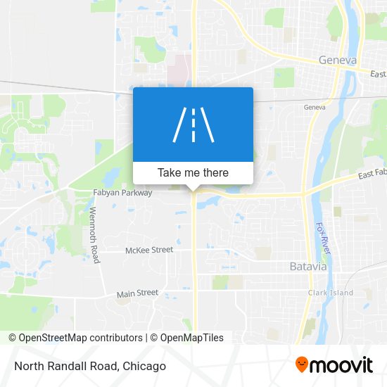 Mapa de North Randall Road