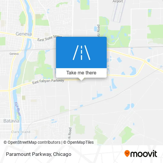 Paramount Parkway map