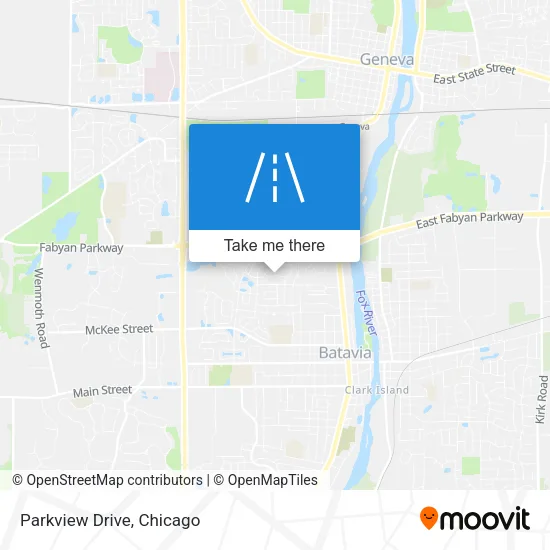 Parkview Drive map