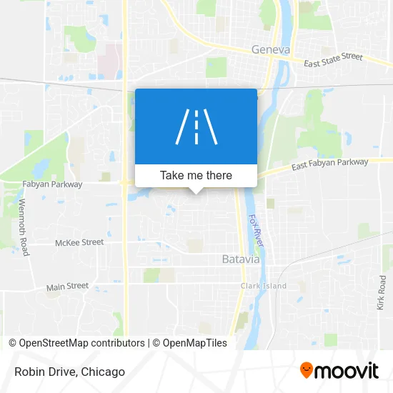 Mapa de Robin Drive