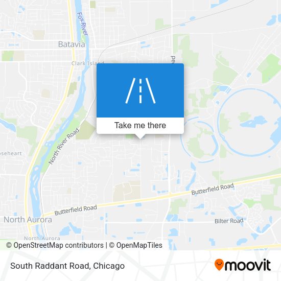 Mapa de South Raddant Road