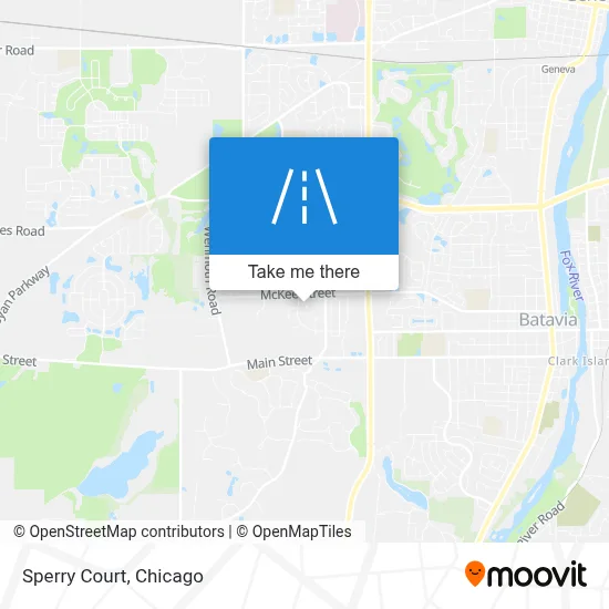 Sperry Court map