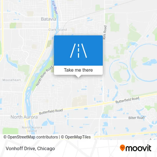 Vonhoff Drive map