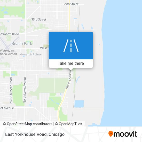Mapa de East Yorkhouse Road