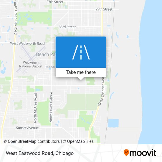 Mapa de West Eastwood Road