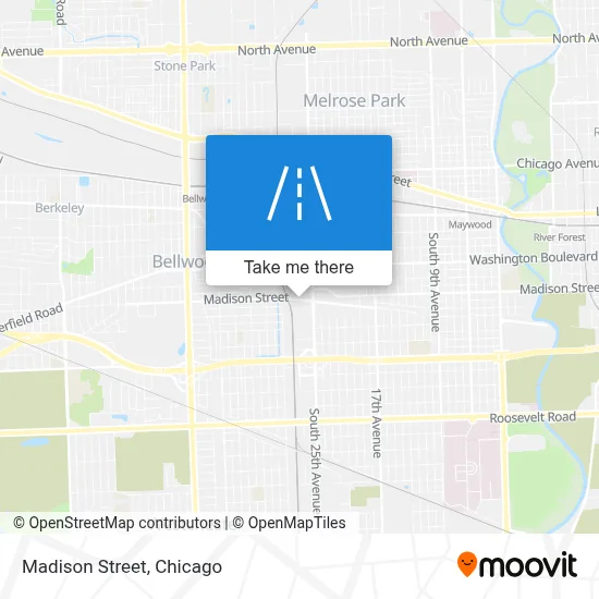 Madison Street map
