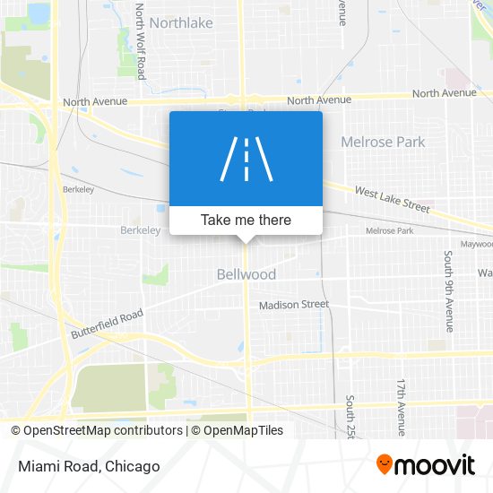 Miami Road map