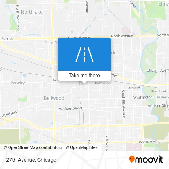 27th Avenue map