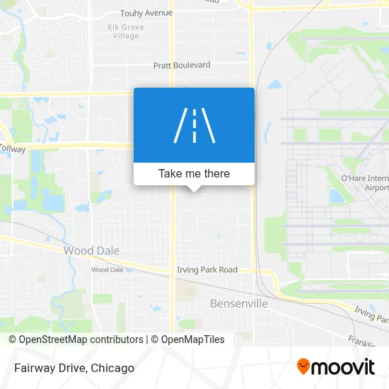 Fairway Drive map