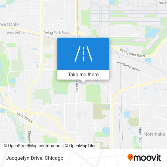 Jacquelyn Drive map