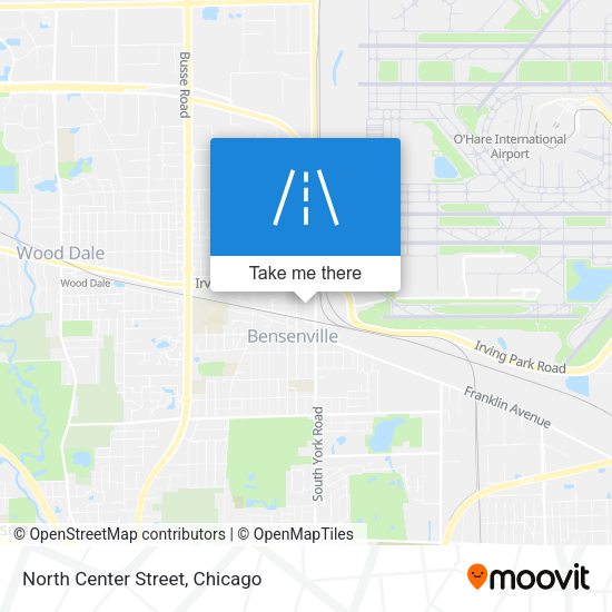 Mapa de North Center Street