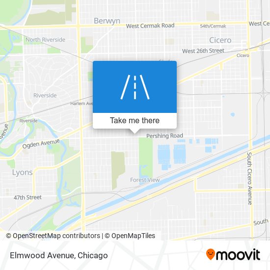 Elmwood Avenue map