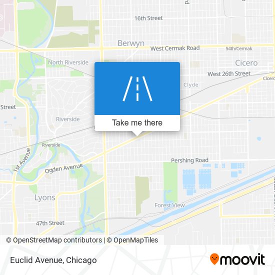 Euclid Avenue map