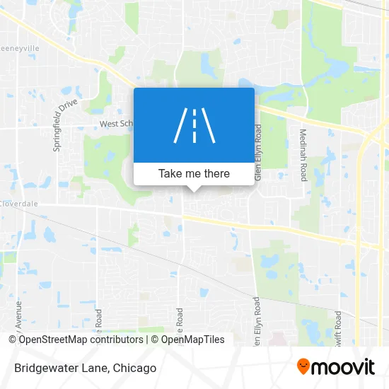 Bridgewater Lane map