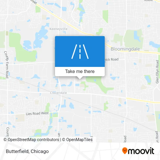 Butterfield map