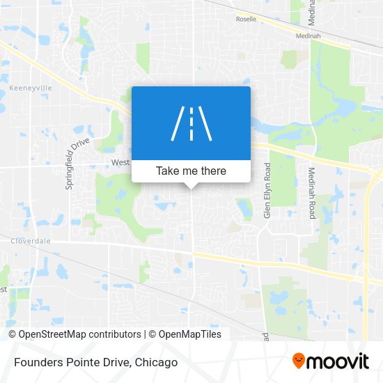 Founders Pointe Drive map