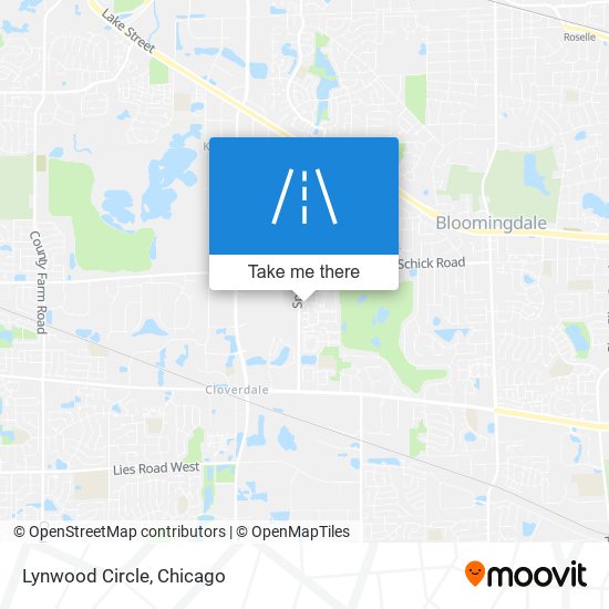 Lynwood Circle map