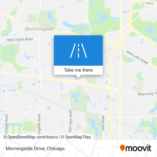 Morningside Drive map