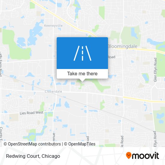 Mapa de Redwing Court