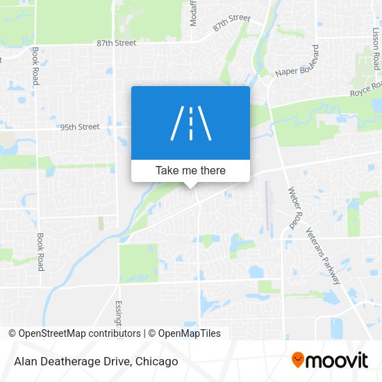 Mapa de Alan Deatherage Drive