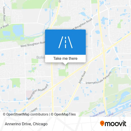 Annerino Drive map