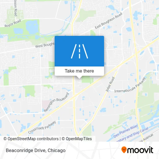 Beaconridge Drive map