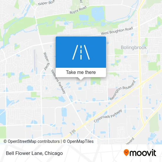 Bell Flower Lane map
