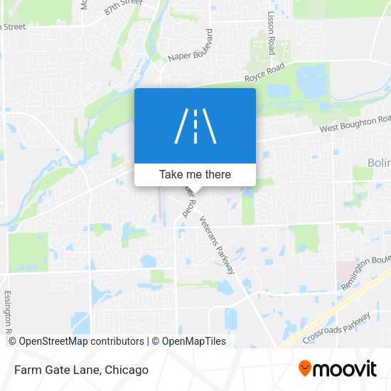 Mapa de Farm Gate Lane