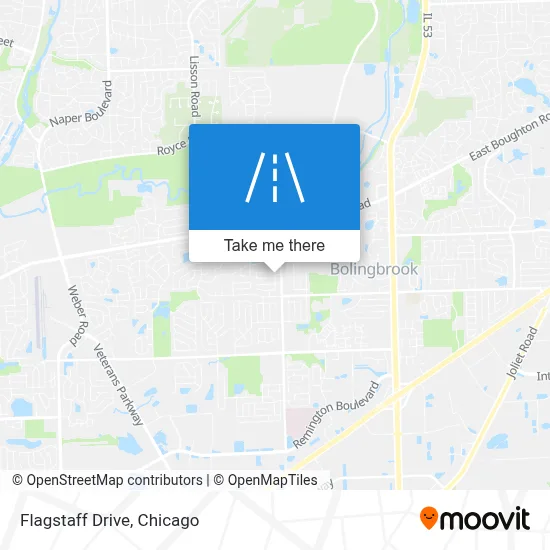 Flagstaff Drive map