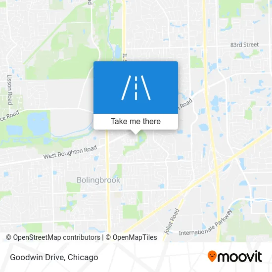 Goodwin Drive map