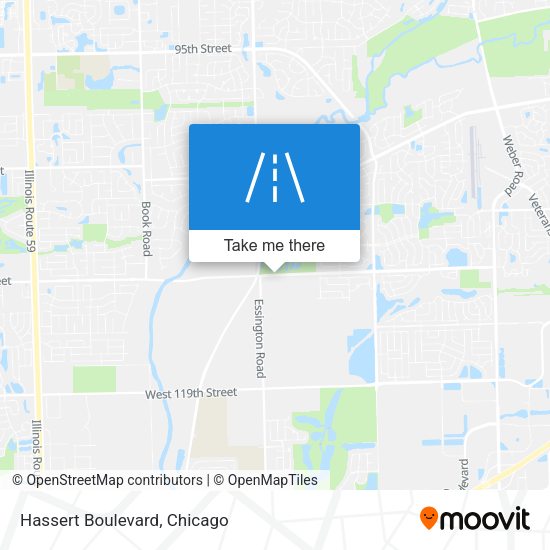 Mapa de Hassert Boulevard