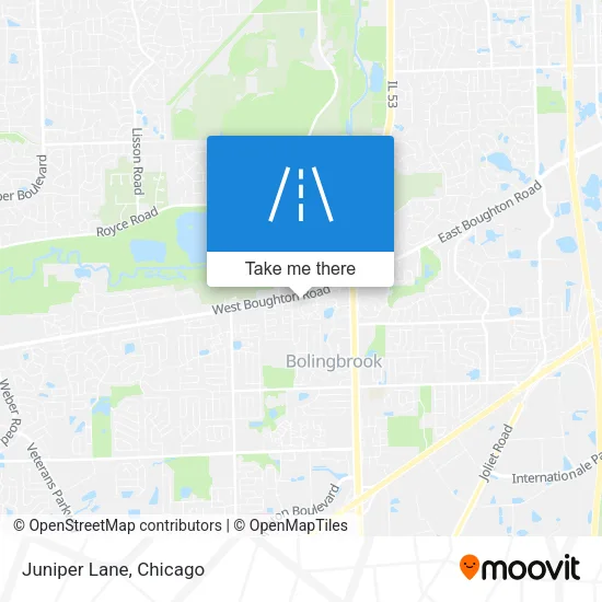 Mapa de Juniper Lane