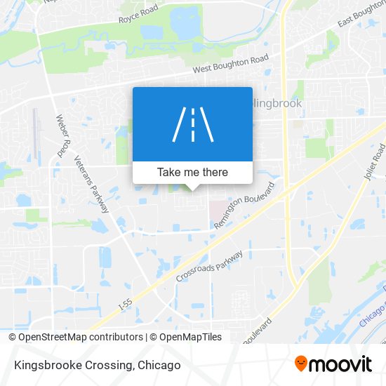 Kingsbrooke Crossing map