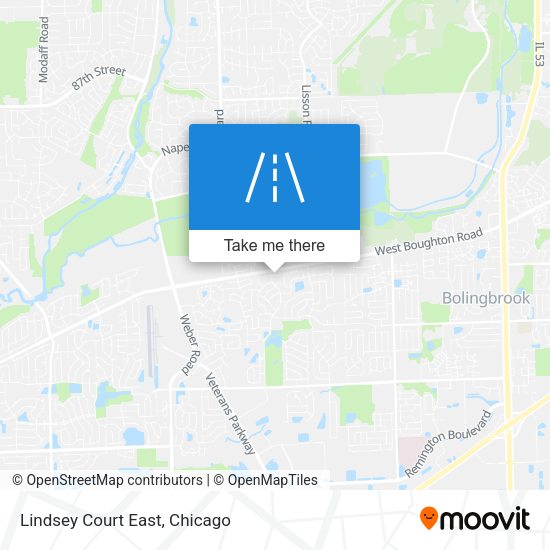 Mapa de Lindsey Court East