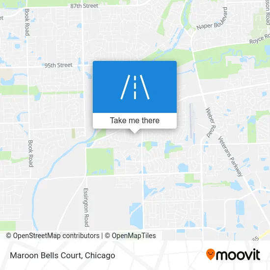 Maroon Bells Court map