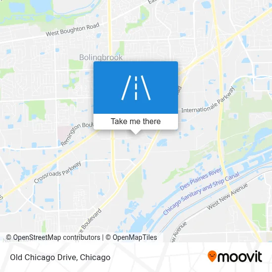 Old Chicago Drive map