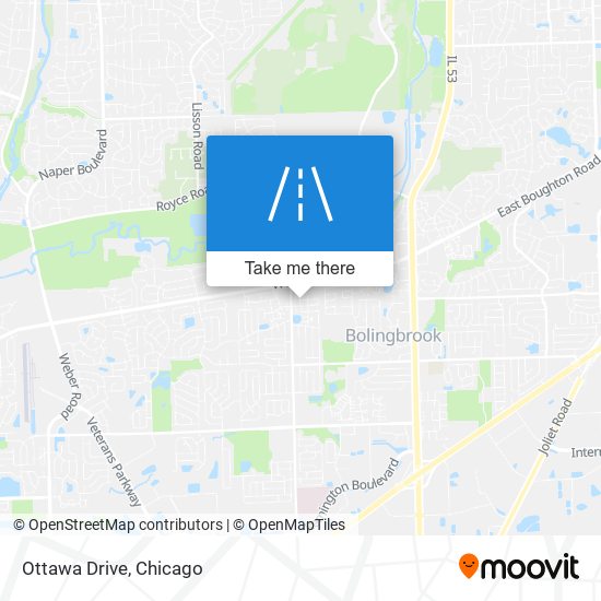 Ottawa Drive map